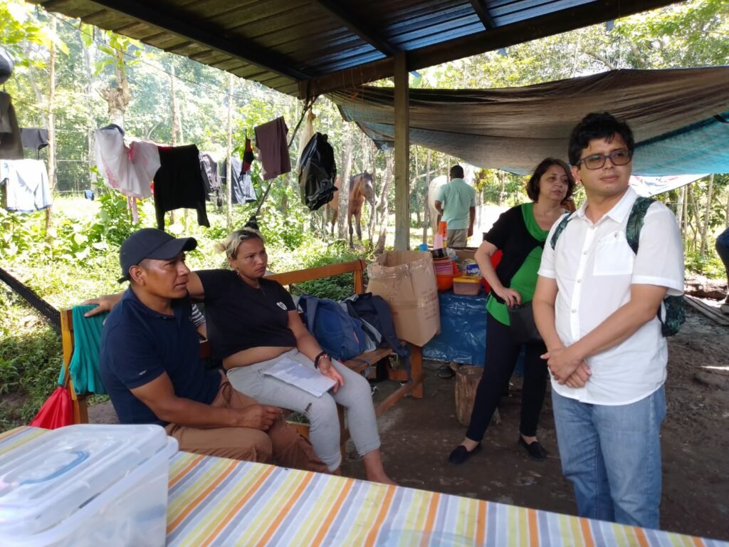 Fe y Alegría team accompanies migrants in Darien Gap
